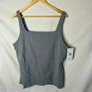 Nike yoga tank top size 1x squared neck